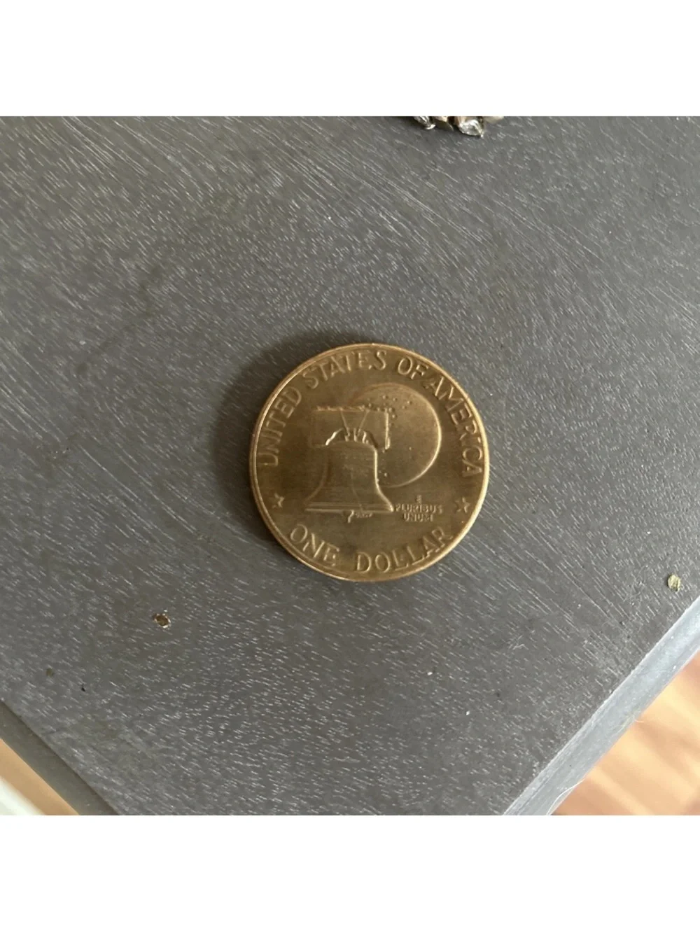 1776-1976 Eisenhower Liberty Belle Moon E mint mark one dollar bicentennial coin